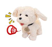 Perro De Paseo - 10.63x8.27x5.12 Pulgadas Juguete Interactivo Para Cachorros, Cachorro De Peluche Con Caminar, Juego Interactivo Para Niños | Compañía Comodidad Decoración Hogar Para Vacaciones Ac