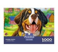 Perro de pastoreo Puzzle para Adultos Desafío Multicolor De Alta Complejidad - El Regalo Navideño Ideal para Un Público Amplio: Mujeres, Hombres, Adultos Y Niños 14+ 52x38cm/1000pcs