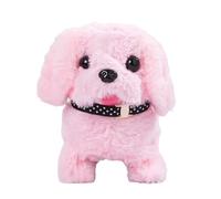 Perro de peluche eléctrico: juguete para cachorros que habla y se mueve, compañero de juegos de aprendizaje atractivo, | Juguete animado de compañía para mascotas, para niños pequeños, preescolares, d