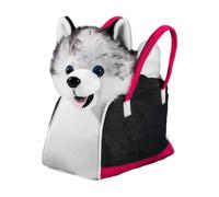 Perro de peluche eléctrico | Peluche 16x11x24cm cantando Barking Walking Interactive Toy Dog with Carry Bag | Calmante Pet Companion for Kids Boys Girls Preschool Travel Home Bedroom Dorm