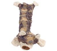Perro de peluche genérico, 50 x 21 cm, tamaño para mascotas, interactiva, y para pequeño, mediano, gran breeds, interior y exterior, multicolor