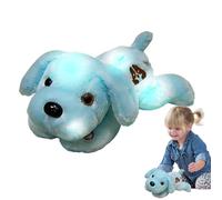 Perro de Peluche LED,Juguete de Perro de Peluche LED,Luces nocturnas para cachorros de peluche | 14 pulgadas iluminan la almohada suave de las luces de la noche de los del animal relleno del perro par