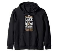 Perro de Pesca y Pastor de Europa del Este Sudadera con Capucha