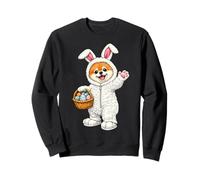 Perro de Pomerania como Conejito de Pascua, Divertido y Lindo para niños y niñas Sudadera