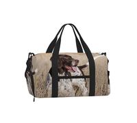 Perro de Raza Braco Alemán de Pelo Corto,Bolso Deportivo Bandolera de Mano, Bolsa de Deporte, Bolsa de Viaje de Gran Capacidad para Mujeres y Hombres.