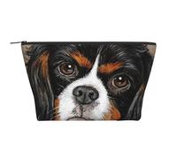 Perro de Regalo Cavalier King Charles Spaniel, Bolsa de artículos de tocador Bolsa de Maquillaje Bolsa de cosméticos Bolsa de artículos de tocador de Viaje portátil