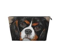 Perro de Regalo Cavalier King Charles Spaniel, Bolsa de artículos de tocador Bolsa de Maquillaje Bolsa de cosméticos Bolsa de artículos de tocador de Viaje portátil