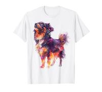 Perro de Spaniel tibetano Motivo Mascota Obra de arte de Spaniel Tibetano Camiseta
