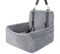 Perro de tela ventilada desarrollada para un largo viaje, comodidad, resaltando la memoria de espuma asistida perro con cinturones