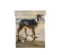 Perro del Cielo de mar Border Collie, Squeeze Top Wallet Bolsa de Almacenamiento para Mujer Monedero pequeño Bolsa de Cambio