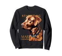 Perro del Territorio de Maryland The Retriever Sudadera