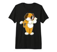 Perro Detective Lupa Camiseta Premium