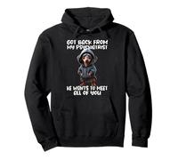 Perro Diciendo Psiquiatra De Regreso De Mi Psiquiatra Sudadera con Capucha