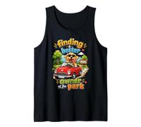 Perro Divertido - Buscando Mejor Dueño Camiseta sin Mangas