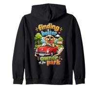 Perro Divertido - Buscando Mejor Dueño Sudadera con Capucha