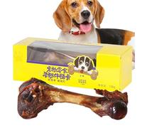 Perro duro masticar hueso - juguete óseo para perros, agresivo perro masticar | Peactor de caña interactivo safe macho, hueso más limpio que los dientes de cachorro de cachorro, para perros de