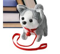Perro Eléctrico Caminando Con Realismo,Animal De Compañía A Batería Que Ladra - Juguete De Peluche Electrónico Interactivo Con Forma De Animal | Para Niños Y Niños Para Cumpleaños Navidad