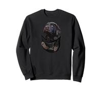Perro en Bolsillo Chocolate Lab Brown Labrador Retriever Lover Sudadera