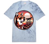Perro en el Gran Santuario de Inari, Fushimi Japón Kioto Comfort Colors Adult Heavyweight T-Shirt