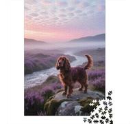 Perro en el Paisaje rocoso 1000 Piezas Adultos Puzzle Niños Regalo DecoracióN Familiar Creativo Regalo 38x26cm/1000pcs