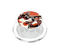 Perro en Fushimi Inari Taisha en Japón, Kioto PopSockets PopGrip para MagSafe