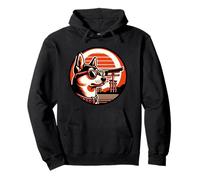 Perro en Fushimi Inari Taisha en Japón, Kioto Sudadera con Capucha