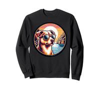 Perro En La Costa De Amalfi Y El Mar Mediterráneo Sudadera