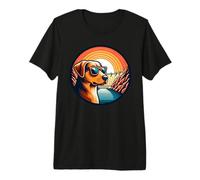 Perro en la Presa Hoover Camiseta Premium