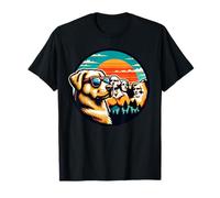 Perro en Mount Rushmore Camiseta