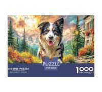 Perro en otoño Juego De Puzzle En Familia Una Tormenta De Color Y Desafío - El Regalo Original Que Hará Inolvidable Tu Navidad, Recomendado para +14 38x26cm/1000pcs