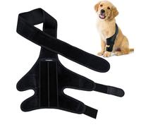 Perro espalda pierna - Tela de goma no tejida | Rodillera ajustable | Cómodo protector de piernas traseras proporciona soporte para las articulaciones del corvejón, soporte para piernas de