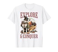 Perro - Explora y Conquista Camiseta
