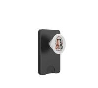 Perro Floral nórdico Arte Popular Romero escandinavo PopSockets PopWallet para MagSafe