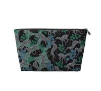 Perro Galgo, Bolsa de artículos de tocador Bolsa de Maquillaje Bolsa de cosméticos Bolsa de artículos de tocador de Viaje portátil