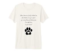 Perro Gato Memorial Perro Perro Gato Ideas de Regalo Pérdida Tristeza Camiseta Premium