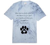 Perro Gato Memorial Perro Perro Gato Ideas de Regalo Pérdida Tristeza Comfort Colors Adult Heavyweight T-Shirt