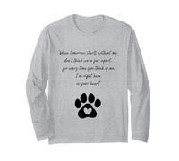Perro Gato Memorial Perro Perro Gato Ideas de Regalo Pérdida Tristeza Manga Larga