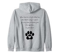 Perro Gato Memorial Perro Perro Gato Ideas de Regalo Pérdida Tristeza Sudadera con Capucha