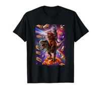 Perro Gato T Rex Space Burrito Taco Pizza Camiseta