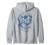 Perro Golden Retriever con Gafas de Sol Sudadera con Capucha