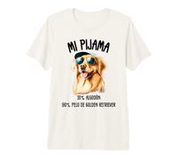 Perro Golden Retriever Regalo Humor Pijama Camiseta Premium