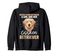Perro Golden Retriever Sudadera con Capucha