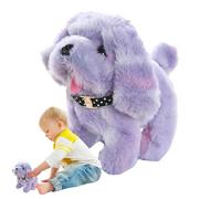 Perro hablando caminando, juguete para perros en movimiento para ellos,Perro electrónico caminando | Adorable juguete robot de peluche, cachorro de peluche interactivo realista para vacaciones y