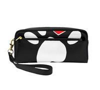 Perro Huella Pata Amor, Bolsa de Maquillaje Bolsa de cosméticos Bolsa de Aseo de Viaje portátil Estuche de Cuero para Mujeres y niñas