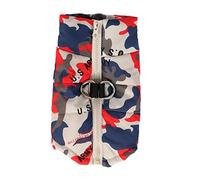 Perro Invierno Jcaket Ropa para Cachorros Cable de extensión USB suéter Chalecos Suministros para Mascotas Chaqueta cálida Chaqueta de Moda Chaqueta de Camuflaje (Am)