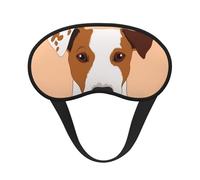 Perro Jack Russell Terrier, Cubiertas oculares completas, antifaces para dormir que bloquean la luz, orejeras opacas para dormir