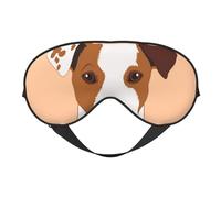 Perro Jack Russell Terrier, Cubreojos completos Antifaz bloqueador de luz Antifaz para dormir Antifaz suave con los ojos vendados Noche