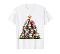 Perro Kawaii Árbol De Navidad Animales De Dibujos Anim Camiseta