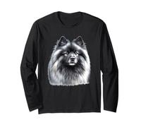 Perro Keeshond Manga Larga