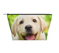 Perro Labrador Retriever Cachorro, Bolsa de artículos de tocador Bolsa de Maquillaje Bolsa de cosméticos Bolsa de artículos de tocador de Viaje portátil